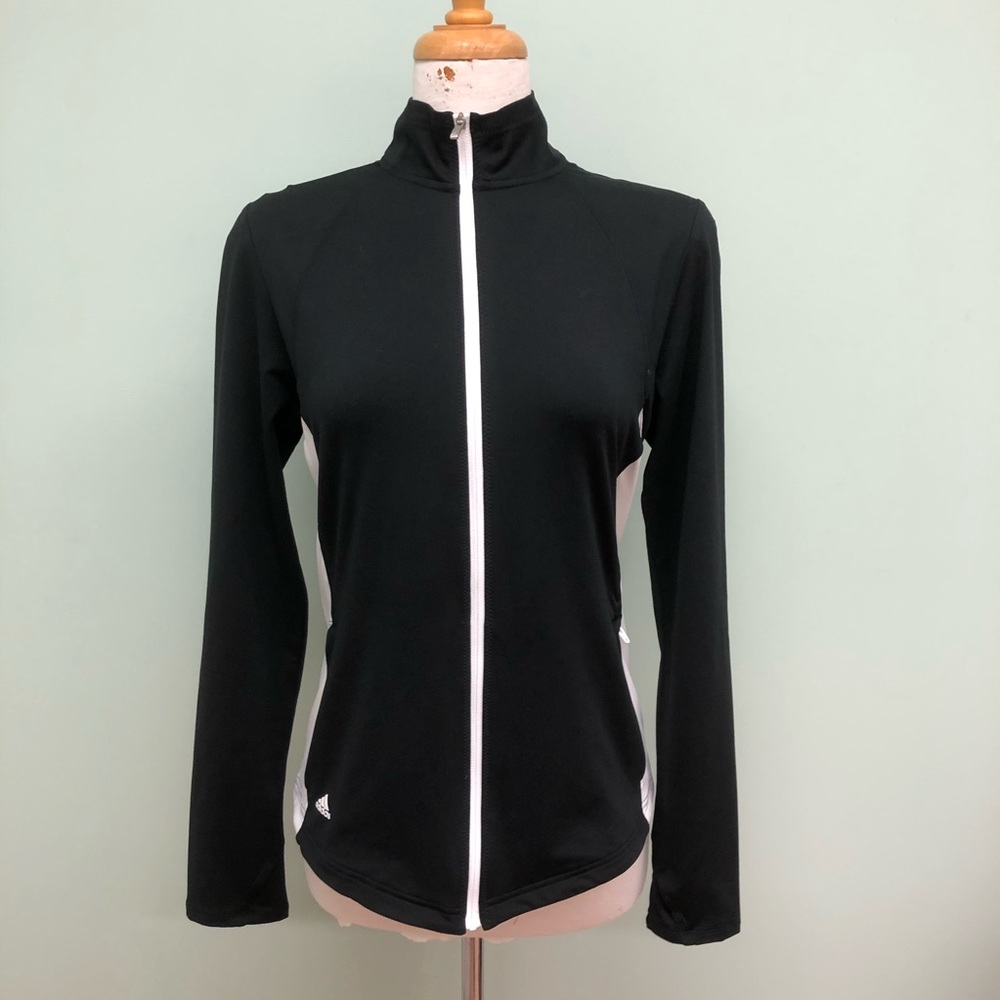 Adidas | Women’s Golf Jacket | Black & White | Medium